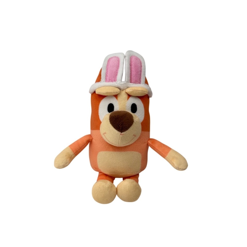 Bluey Bingo Plush Toy Bunny‎ Ears Dan Dee Orange & Beige Easter Basket Gift 8"